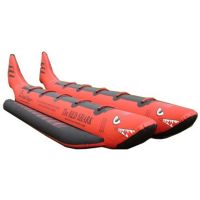 Red Shark Towable Water Tube 10 Passenger Side by Side AS-RSPVC-10